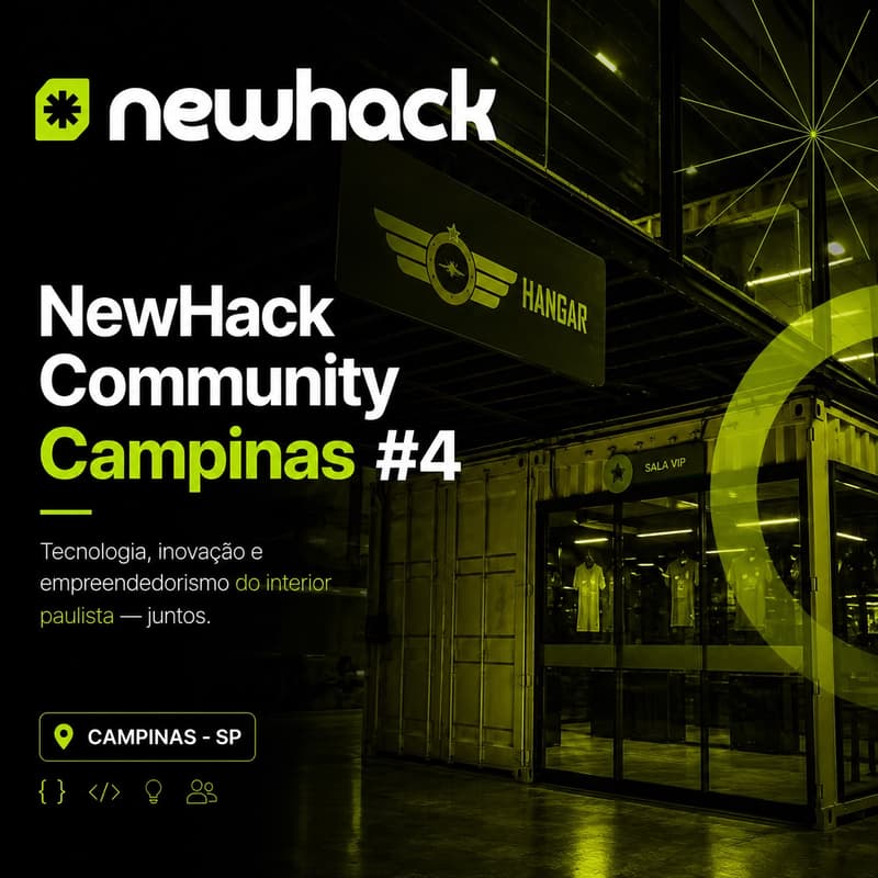Cover Image for NewHack Community Campinas #4