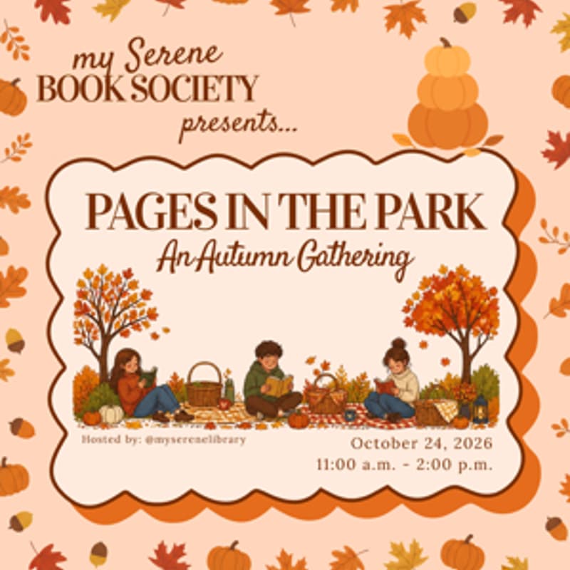 Cover Image for Pages In The Park ~ A Fall Bookish Social