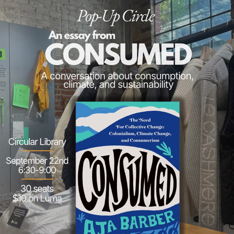 Cover Image for Pop-Up Circle VBC x Circular Library: A Passage From “Consumed”