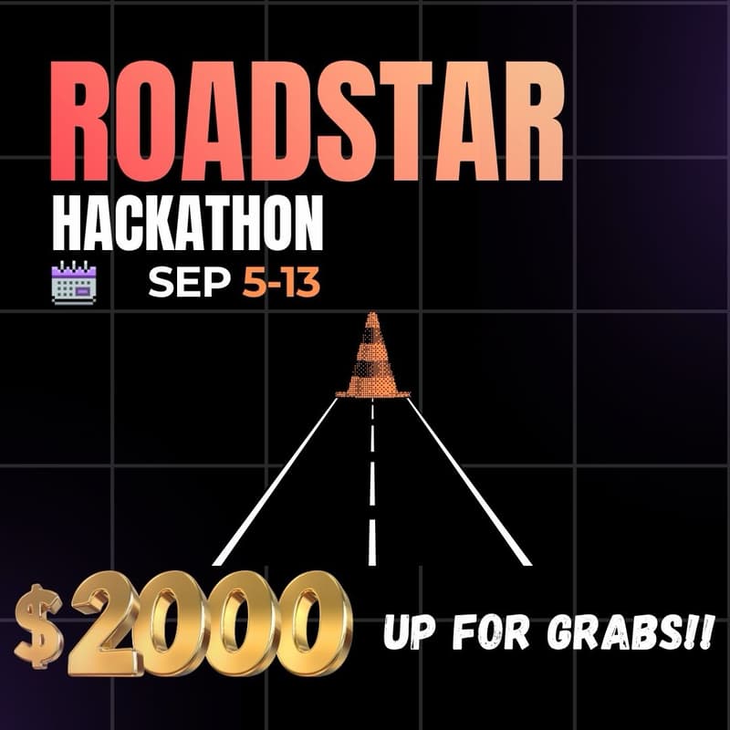 Cover Image for RoadStar Hackathon Intro - (Weeklong)