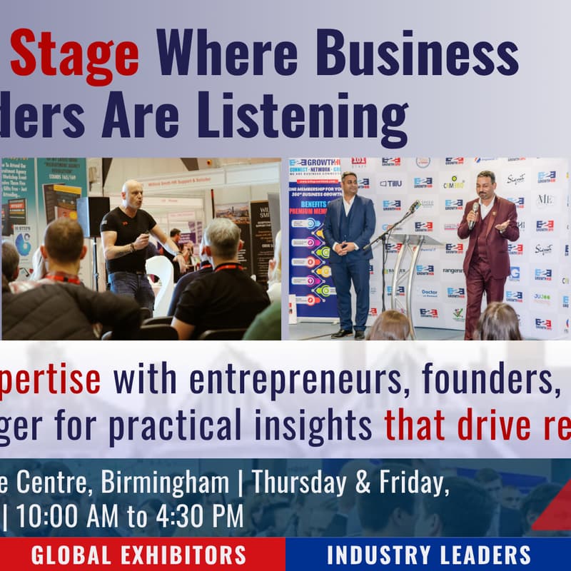 Cover Image for Birmingham B2B Growth Expo 2026 | Become A Speaker at Premier B2B Show