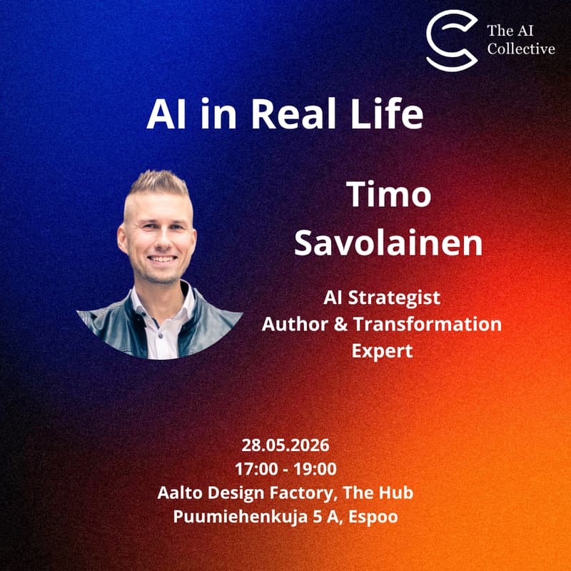 Cover Image for AI in Real Life - AI Collective Finland