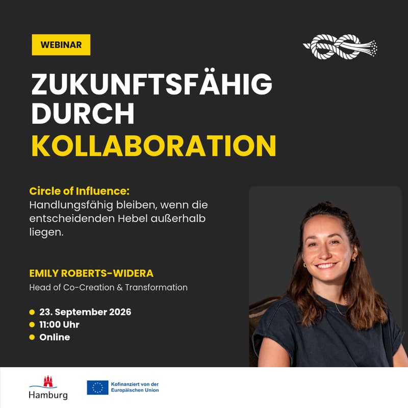 Cover Image for Zukunftsfähig durch Kollaboration - Circle of Influence: handlungsfähig bleiben, wenn die entscheidenden Hebel außerhalb liegen