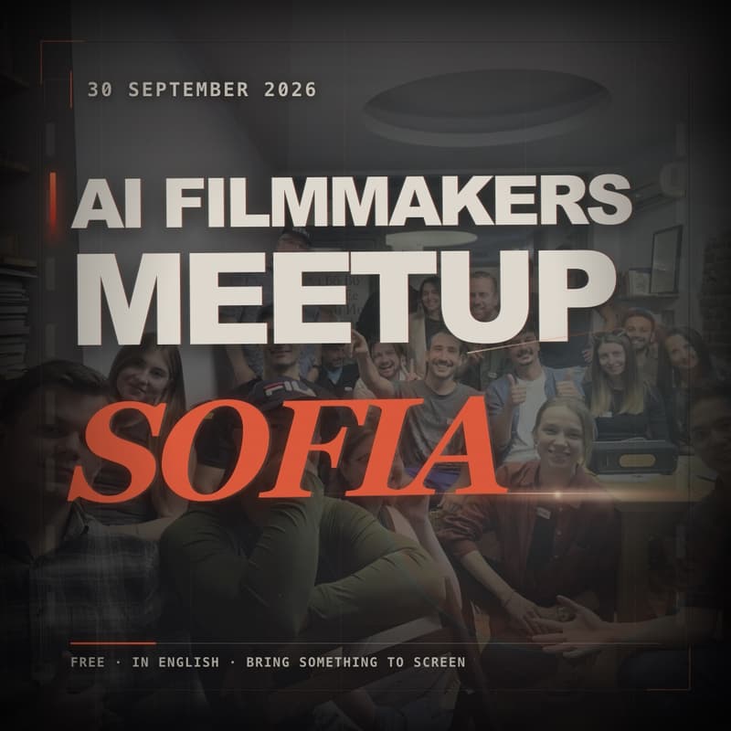 Cover Image for AI Filmmakers Meetup Sofia #2