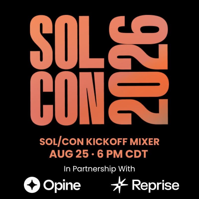 Cover Image for Sol/Con Kickoff Mixer at Ghost Donkey
