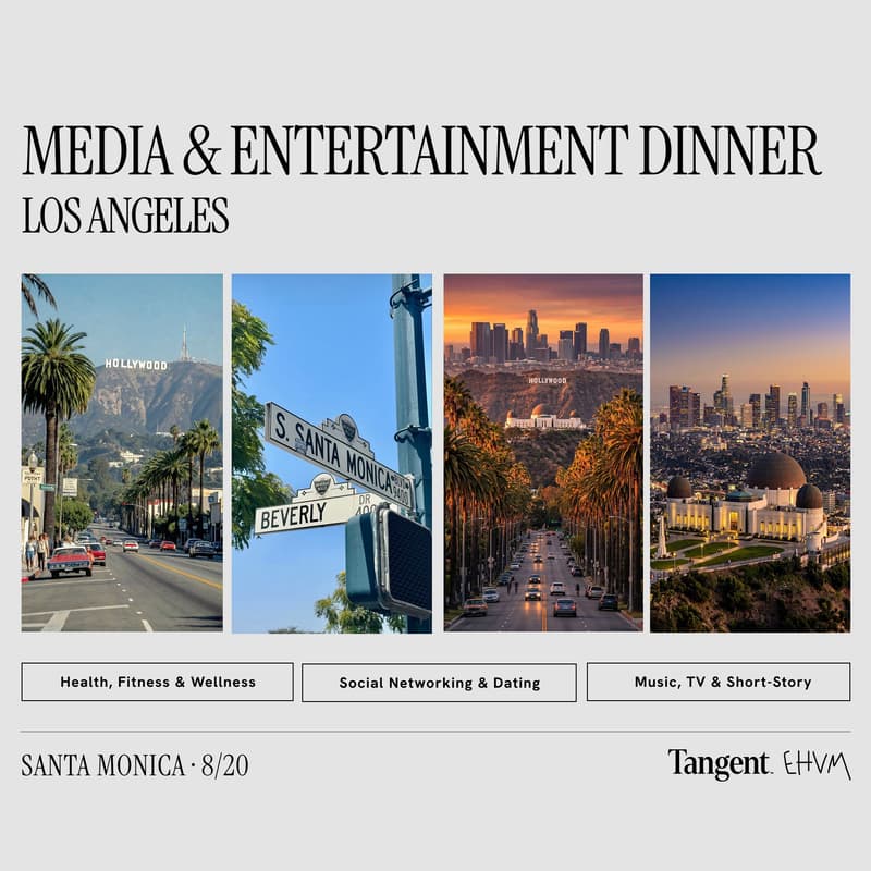 Cover Image for Media & Entertainment Dinner · Los Angeles