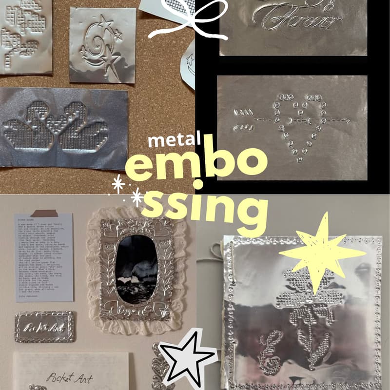 Cover Image for metal embossing workshop