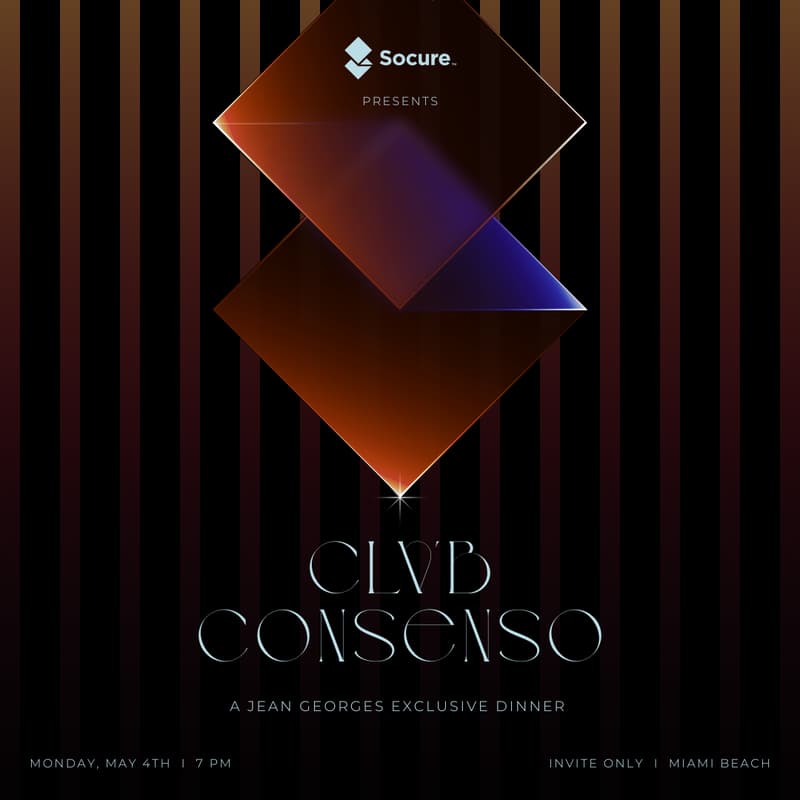 Cover Image for Club Consenso: Jean Georges Dinner | Socure