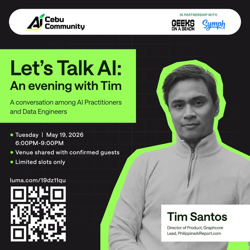 Cover Image for Let’s Talk AI: an evening with Tim