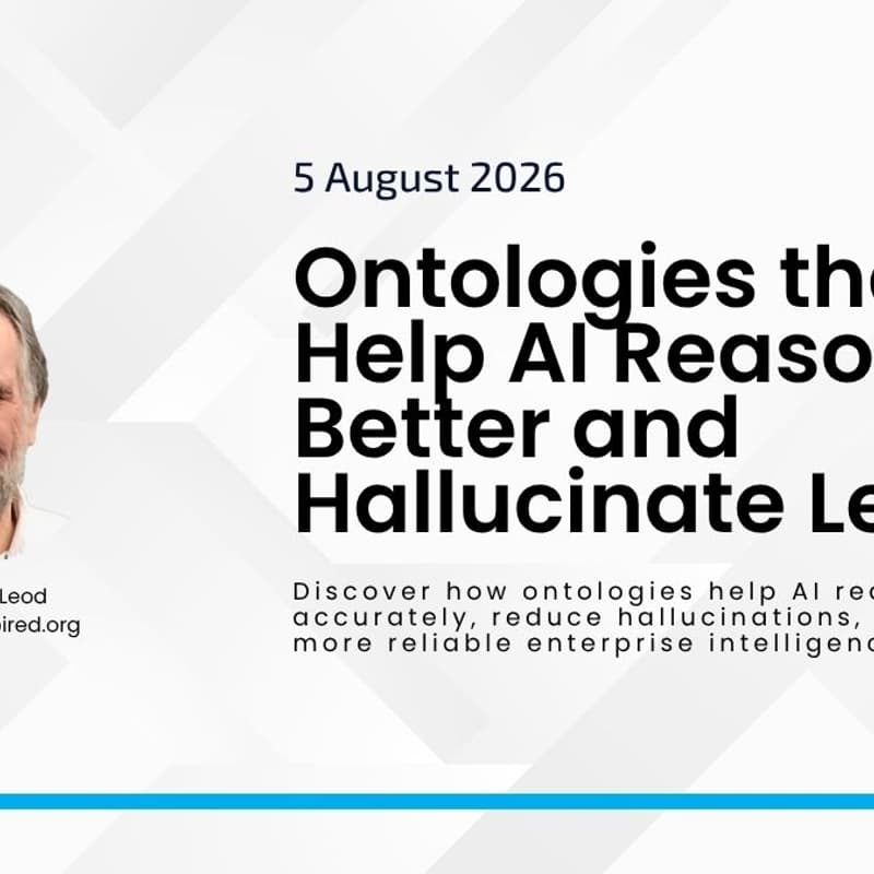 Cover Image for Ontologies That Help AI Reason Better and Hallucinate Less
