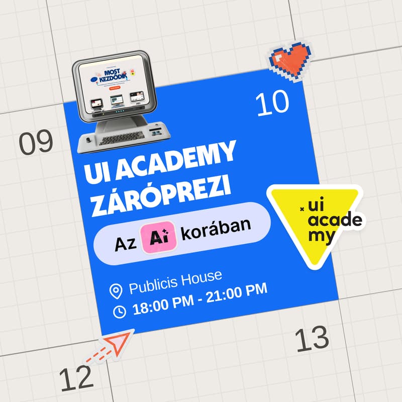 Cover Image for UI Academy - AI-native Designer képzés Záróprezentációk
