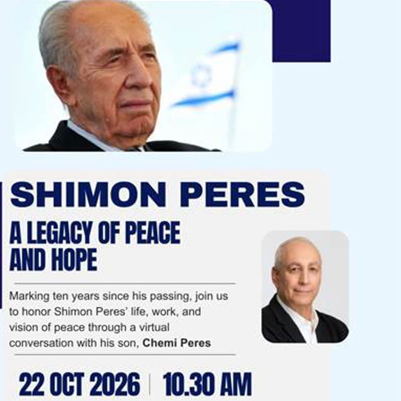 Cover Image for Shimon Peres: A Legacy of Peace and Hope