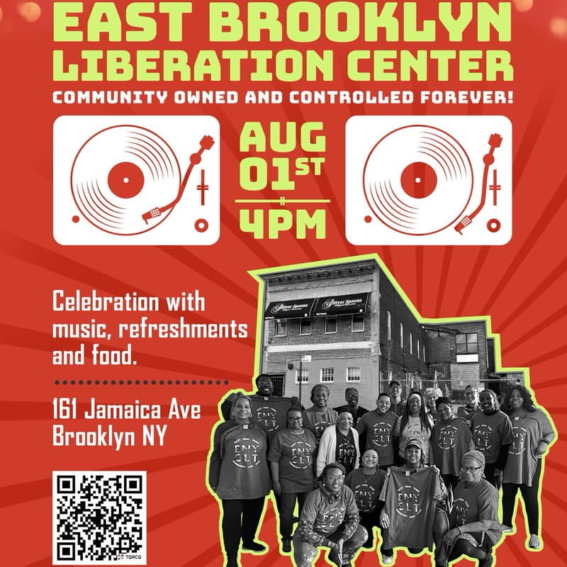 Cover Image for East Brooklyn Liberation Center: WE DID IT!