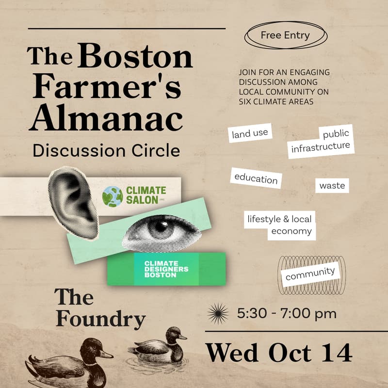 Cover Image for The Boston Farmer's Almanac Discussion Circle