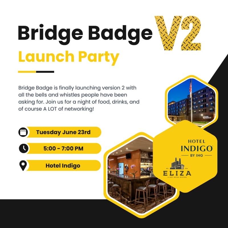 Cover Image for Bridge Badge V2 Launch Party