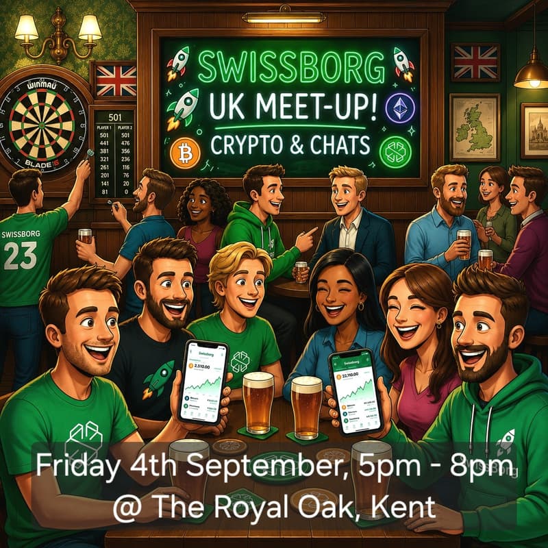 Cover Image for SwissBorg UK Meet-up