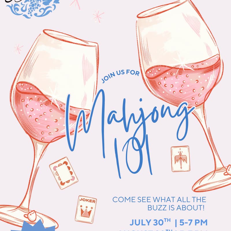 Cover Image for Mahjong 101 - Lynfred Winery 7/30