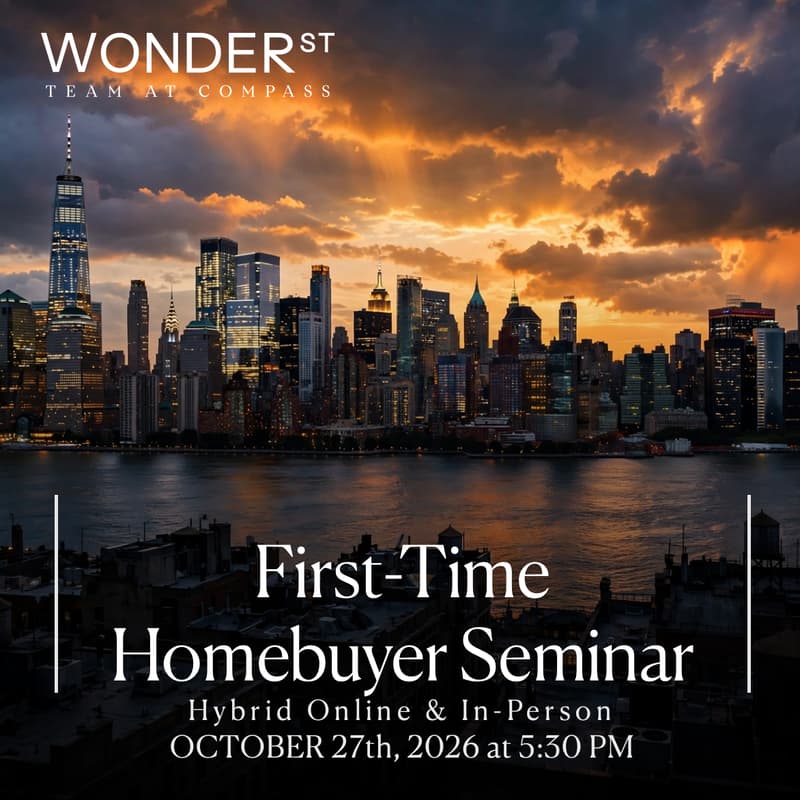 Cover Image for The NYC First-Time Homebuyer Seminar (Hybrid: In-Person & Virtual)