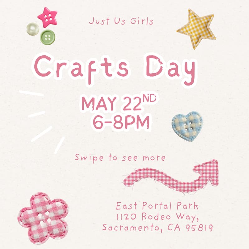 Cover Image for Just Us Girls: Crafts Day