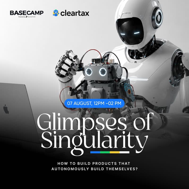 Cover Image for Glimpses of Singularity: Build products that build themselves
