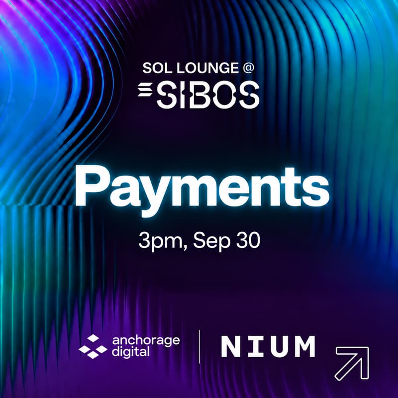 Cover Image for SOL Lounge at Sibos | Payments