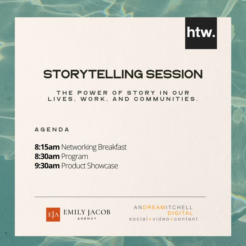 Cover Image for Hamptons Tech Week - Storytelling Session