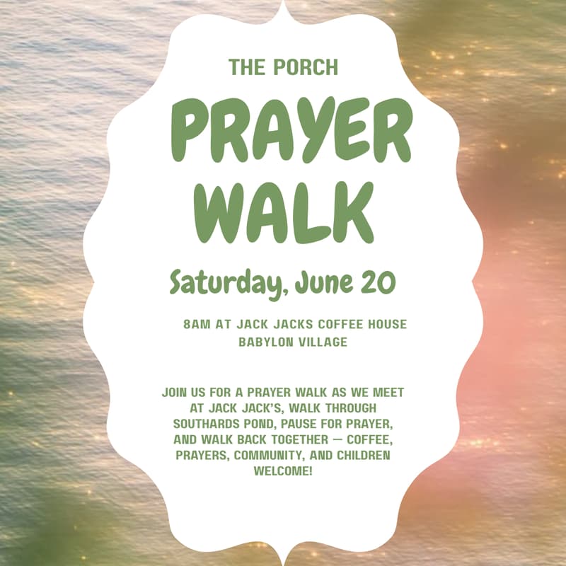 Cover Image for Prayer Walk