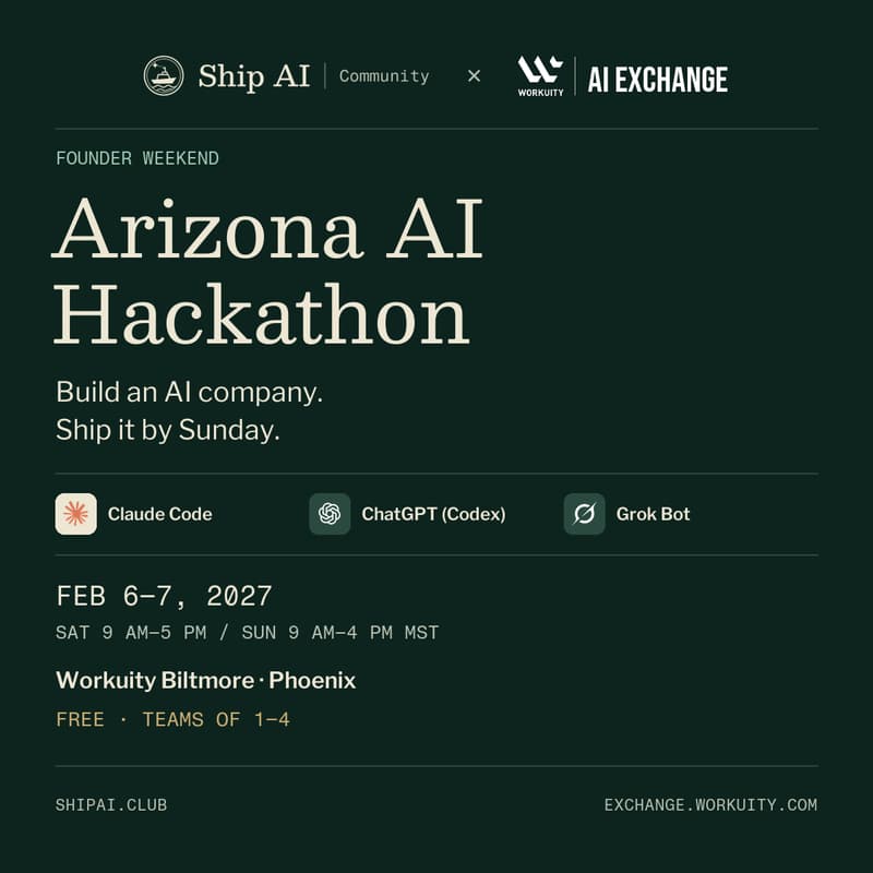 Cover Image for Arizona AI Hackathon