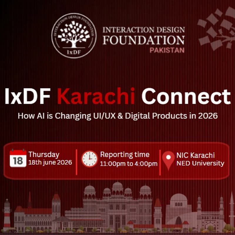Cover Image for IxDF Karachi Connect