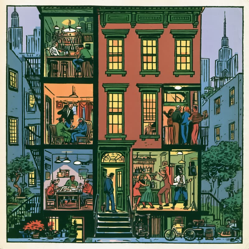 Cover Image for Long Journey's NYC Weird Hobby Night