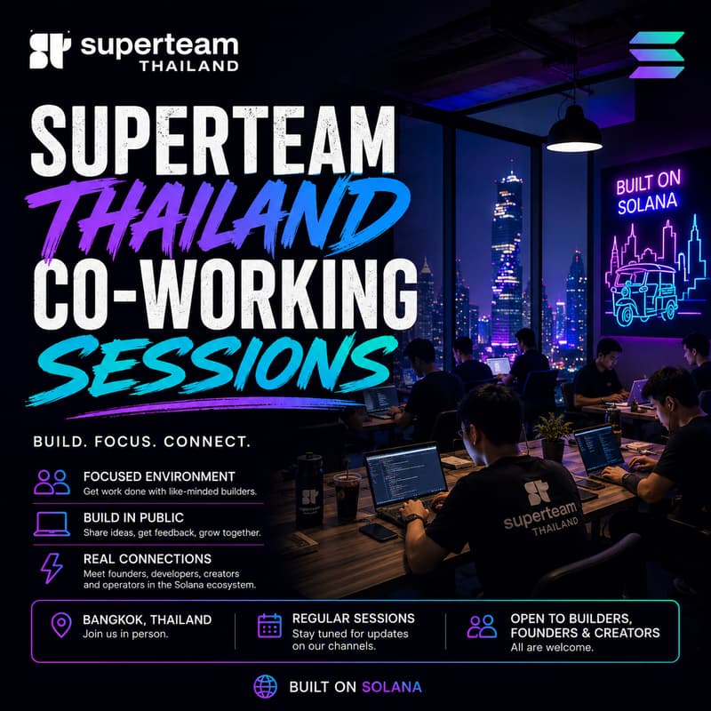 Cover Image for Superteam Thailand Co-Working BKK with ContributionDAO
