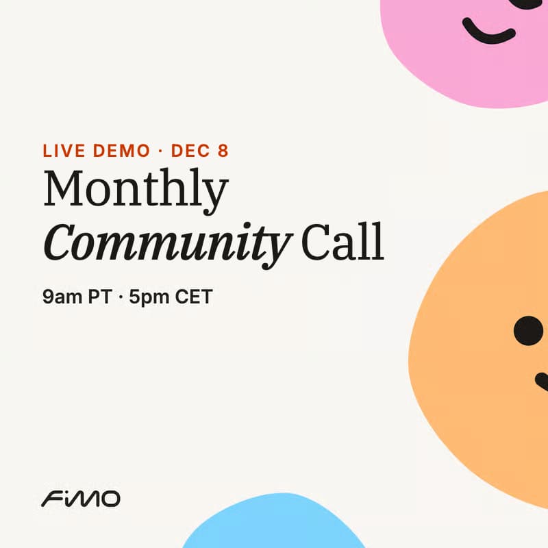 Cover Image for Fimo Community Call: December 2026