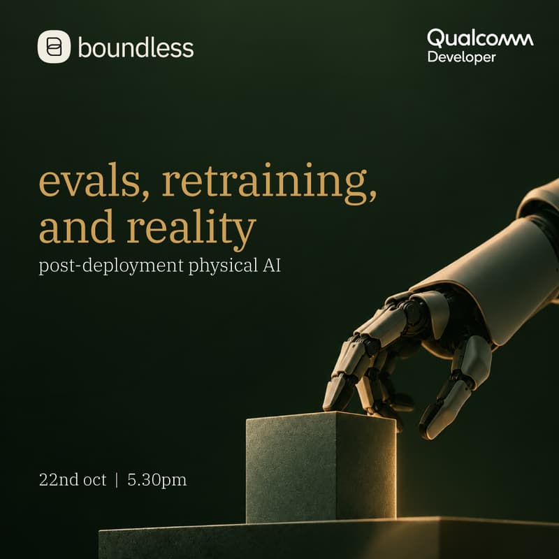 Cover Image for evals, retraining, and reality: field session