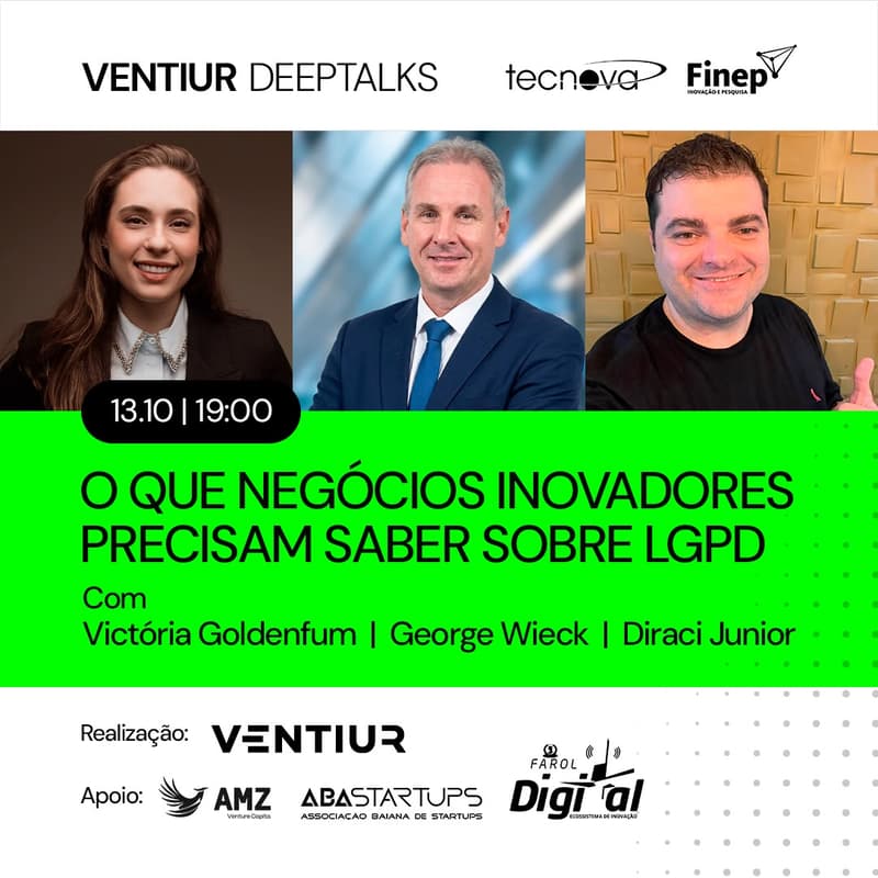 Cover Image for Ventiur Deep Talks | O que negócios inovadores precisam saber sobre LGPD