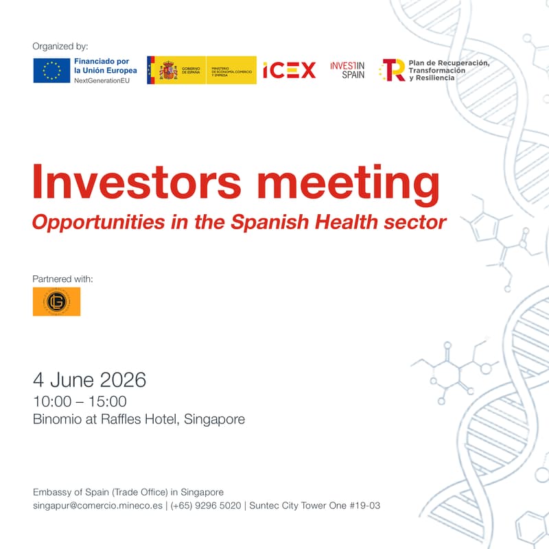 Cover Image for Investors meeting: Opportunities in the Spanish Health sector