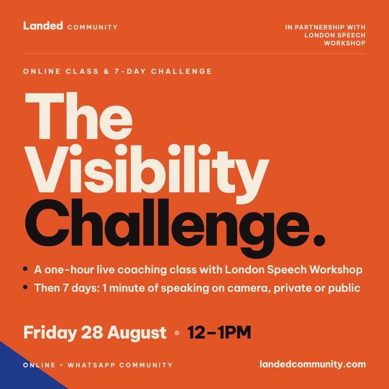 Cover Image for Communication coaching workshop & Visibility challenge