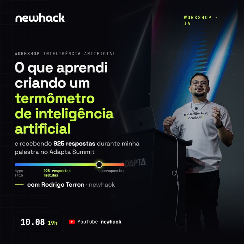 Cover Image for Workshop de IA: o que 925 respostas revelam sobre o termômetro da inteligência artificial