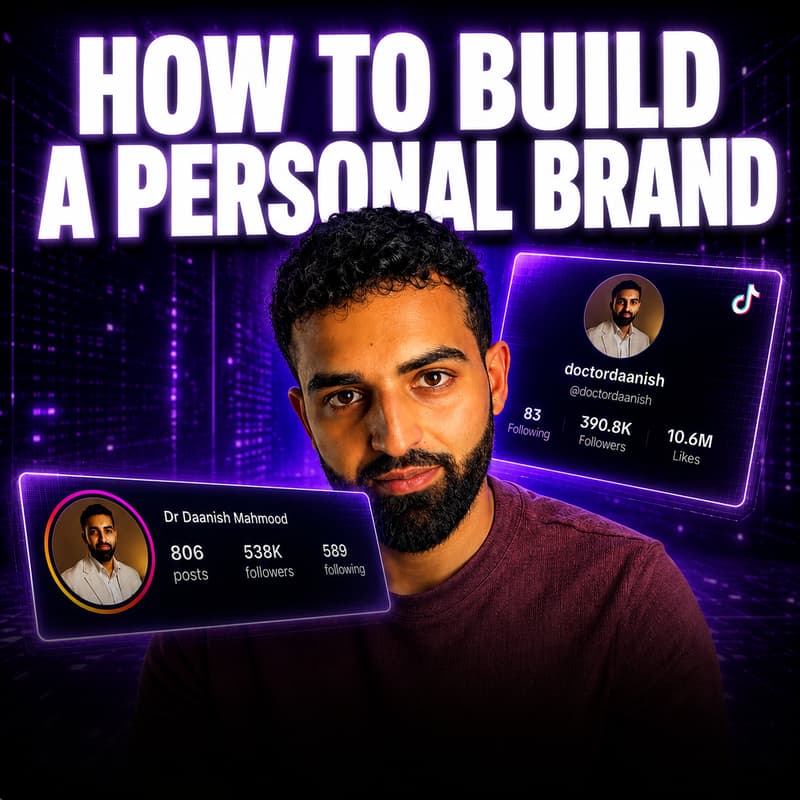 Cover Image for Personal Branding Masterclass with Dr Daanish