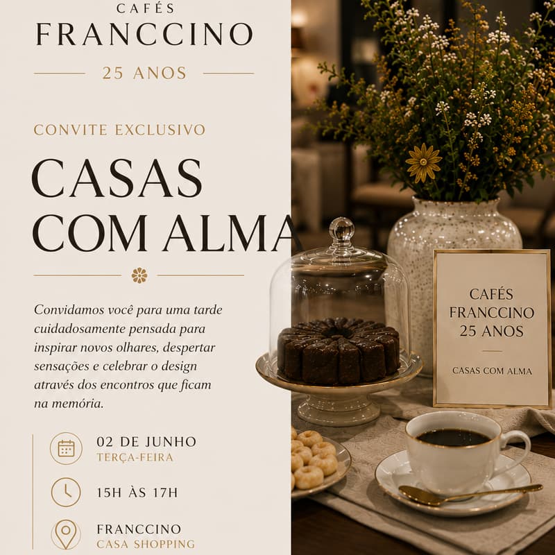 Cover Image for Café Com ALMA - Franccino 25 Anos