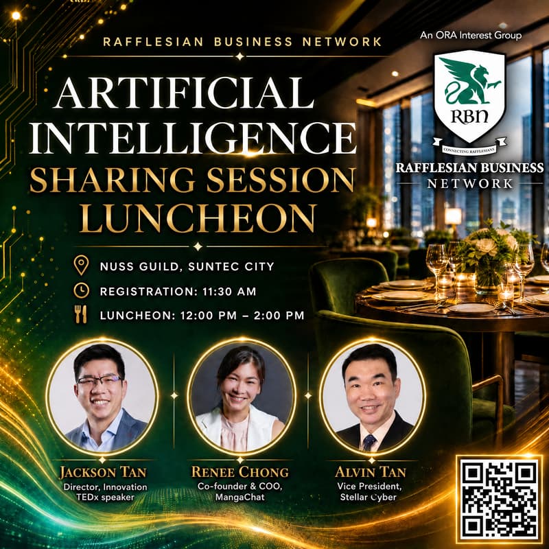 Cover Image for RBN AI Sharing Session Luncheon: Real World Use Cases & Peer Sharing 🤖