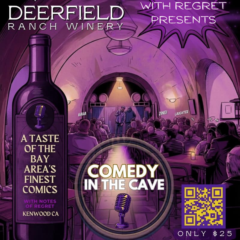 Cover Image for With Regret Presents: Comedy In The Cave