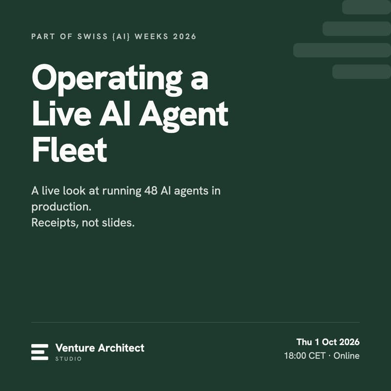 Cover Image for Operating a Live AI Agent Fleet