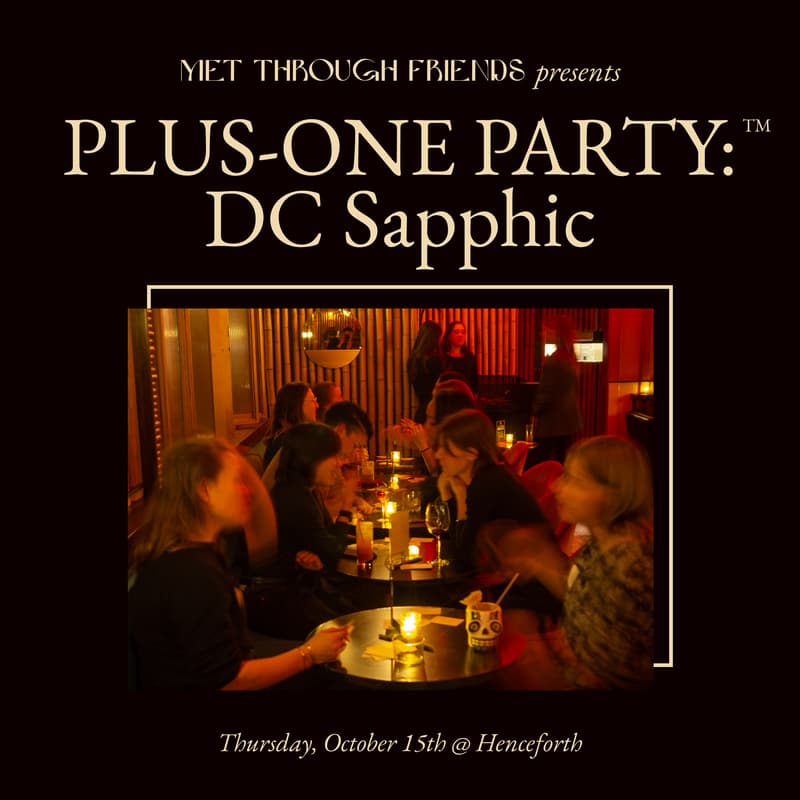 Cover Image for Plus-One Party™: DC Sapphic Edition 🌈 [admits 2]