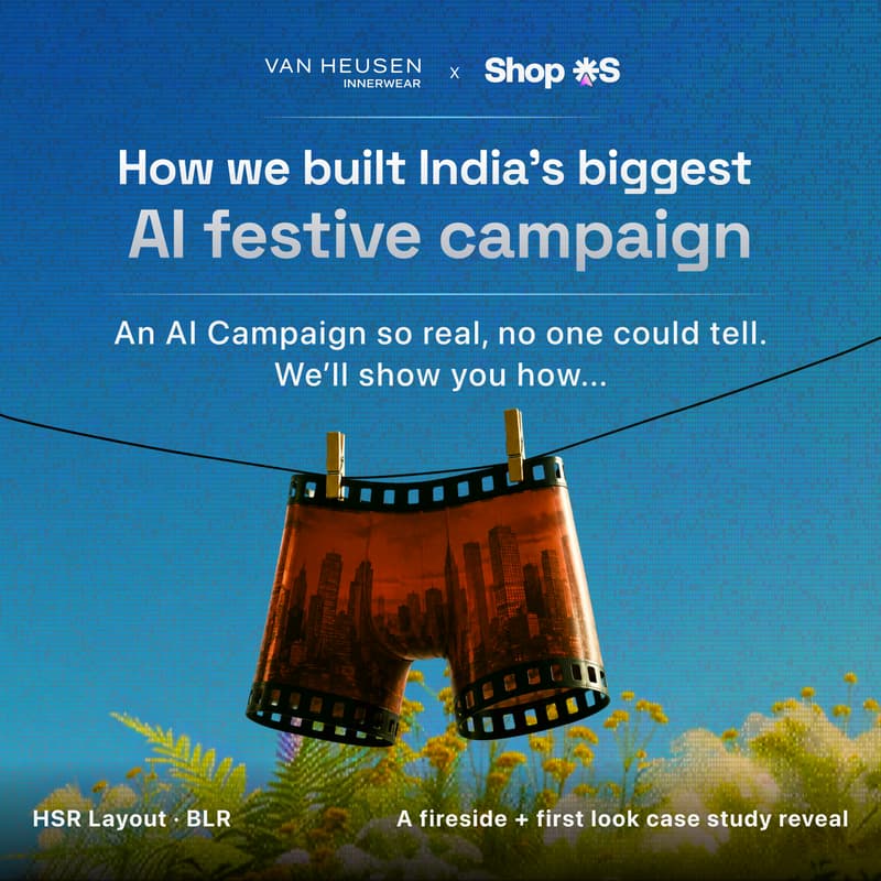 Cover Image for Director's Cut: The Making of India's Biggest AI Festive Campaign ft. Van Heusen