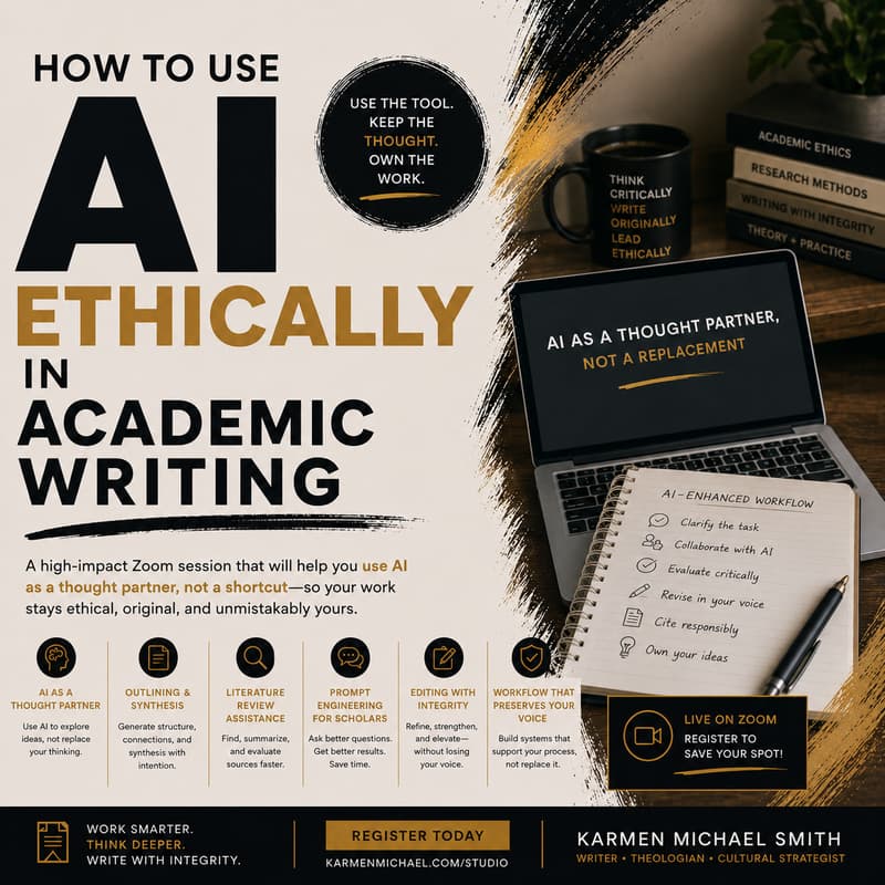 Cover Image for How To Use AI Ethically In Academic Writing