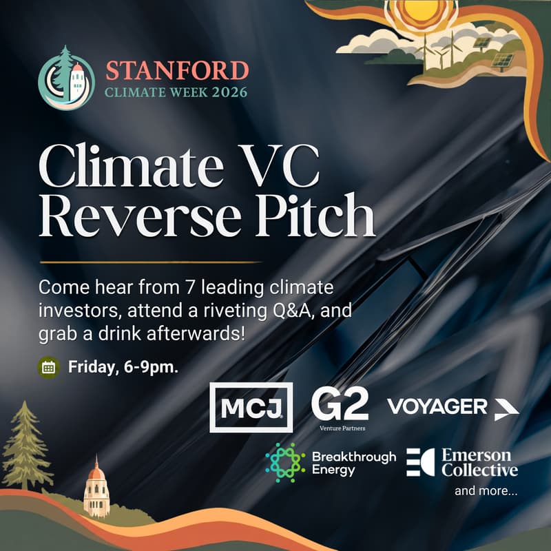 Cover Image for Reverse Pitch: 7 Climate VCs Pitch to You