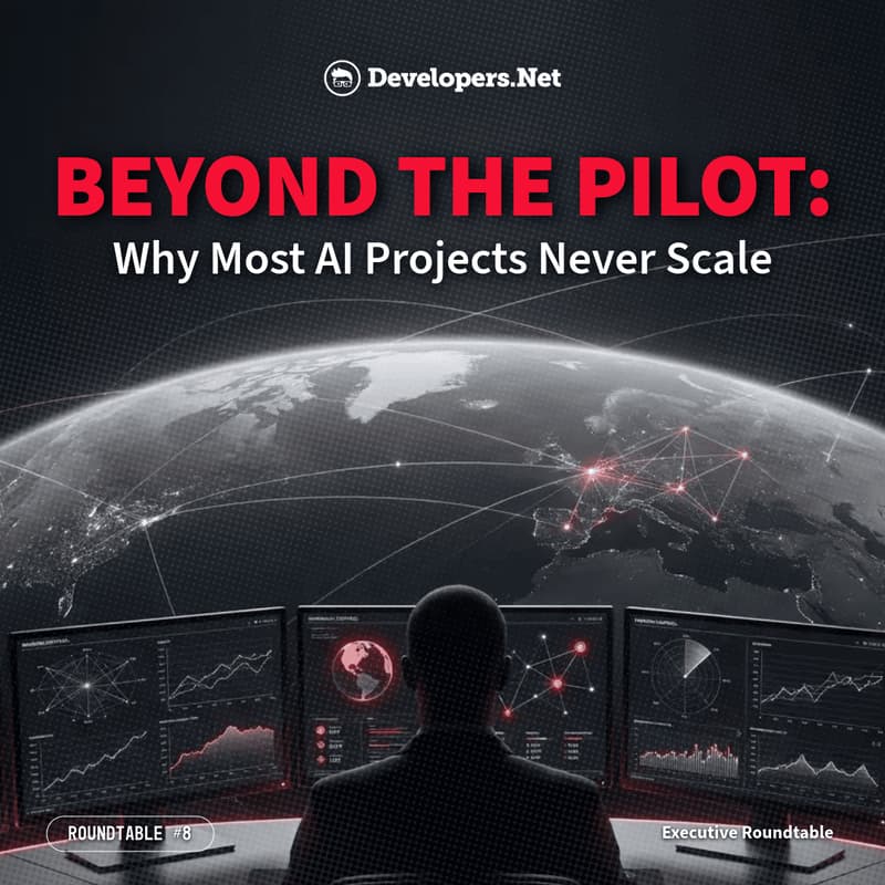 Cover Image for Roundtable #8 Beyond the Pilot: Why Most AI Projects Never Scale