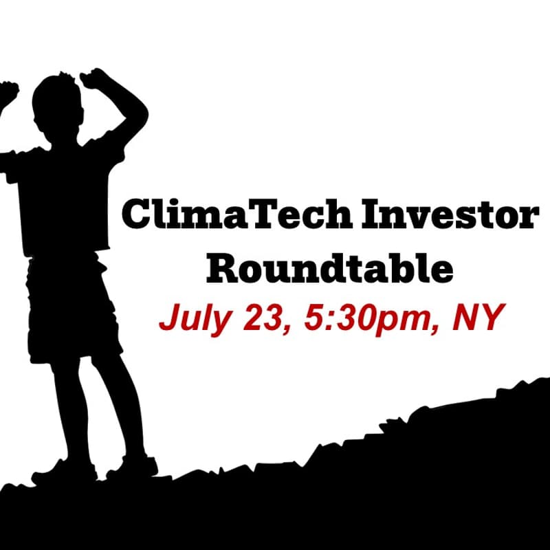 Cover Image for ClimaTech Investors Roundtable