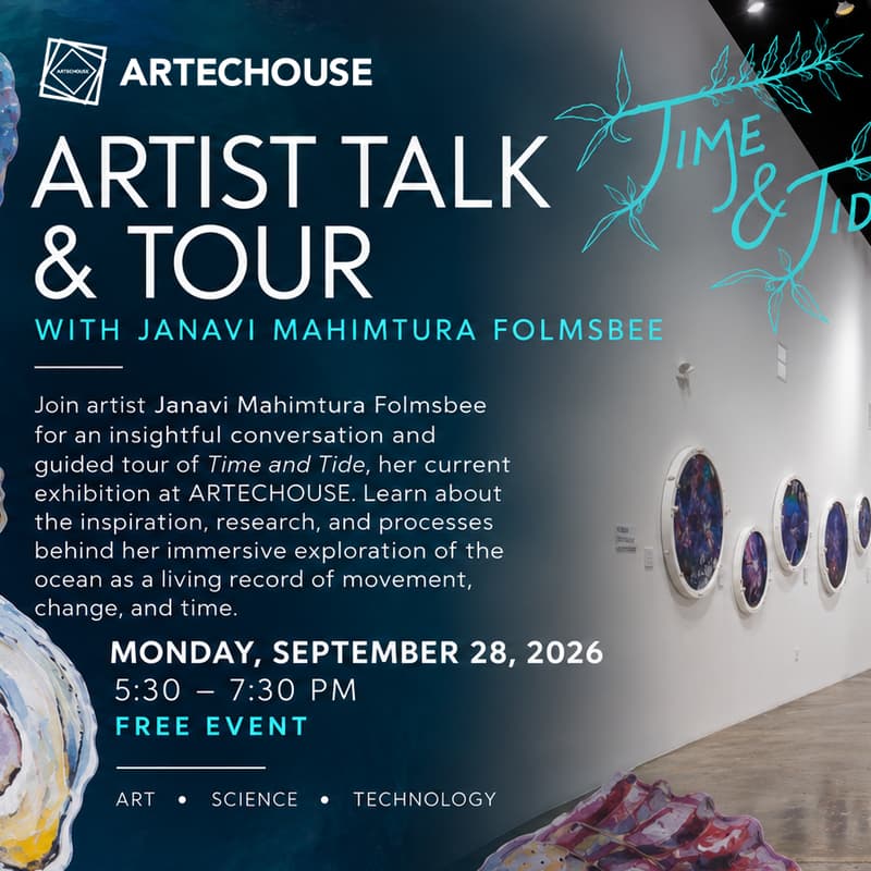 Cover Image for Artist Talk & Tour with Janavi Mahimtura Folmsbee
