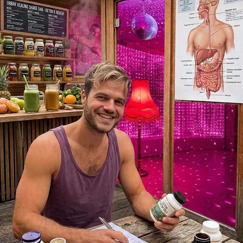 Cover Image for Detox X Biohacking Evening - Sauna, Supplemets and more with Sebastian Holistic @ UHU